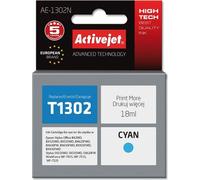 ActiveJet Cartouche de remplacement pour Epson AE-1302N (équivalent T1302) - cyan
