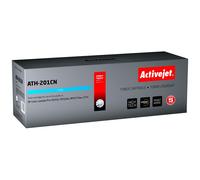 Activejet Cartouche de toner ATH-201CN pour imprimante HP, Remplacement HP 201A CF401A; Suprême; 1400 pages; cyan