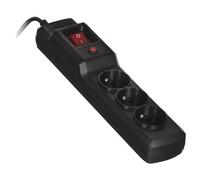 Activejet COMBO 3GN 3M multiprise 3 sortie(s) CA Intérieure Noir