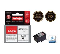 Activejet Encre AC-510R (remplacement de Canon PG-510 - Premium - 12 ml - noir)