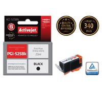 ActiveJet ACC-525Bk Supreme - 20 ml - noir - compatible - cartouche d'encre - pour Canon PIXMA iP4950, iX6550, MG5350, MG6250, MG8150, MG8250, MX715, MX885, MX892, MX895 G