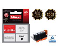 Activejet Encre Acc-526bn (canon Cli-526bk Remplacement Suprême 10 Ml