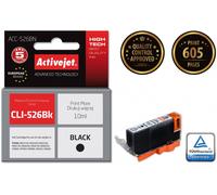 Activejet Encre Acc-526cn (canon Cli-526c Remplacement Suprême 10 Ml