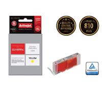 Activejet Encre Acc-551yn (remplacement Canon Cli-551y Suprême 15 Ml