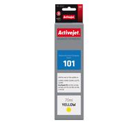Activejet Encre Ae-101y Bouteille D'encre Pour Imprimante Epson, Remp