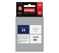Activejet Encre AH-23N (remplacement HP 23 C1823D ; Suprême ; 47 ml ; couleur)