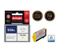 Activejet Encre AH-920YCX (remplacement HP 920XL CD974AE - Premium - 12 ml - jaune)