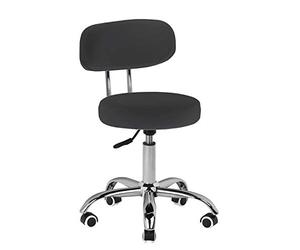 Activeshop A-007 Tabouret cosmétique Noir