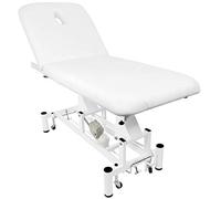 Activeshop FurnLAB 684a Table de massage électrique avec 1 moteur Blanc Charge maximale 200 kg Cuir synthétique