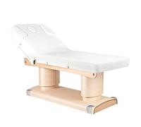 Activeshop Karlie 838 Table de massage électrique avec 4 moteurs Noir Charge max. 200 kg Cuir PU premium avec chauffage