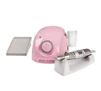 ACTIVESHOP Ponceuse à Ongles Électrique Marathon 3 000 tr/min Rose Champion Machine de Pédicure Professionnelle avec Pédale pour Salon de Manucure