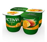 Activia Yaourt au bifidus aux Fruits Mangue 4x125g
