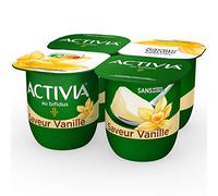 Activia Yaourt bifidus saveur vanille 4x125g