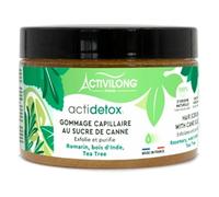 Activilong Gommage capillaire au sucre de canne 150 ml - Romarin, Bois d'Inde & Tea Tree pour cheveux crépus