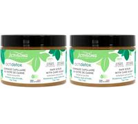 ACTIVILONG - Gommage Capillaire Au Sucre De Canne Actidetox - Purifie Et Exfolie - 100% D'Ingrédients Naturels - Sans Silicone, Ni Huile Minérale - Made In France - 150ml (Lot de 2)