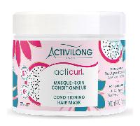 ACTIVILONG - Masque-Soin Conditionneur Acticurl - Tous Type De Boucles - Démêle Et Nourrit En Profondeur - 97% D'Ingrédients Naturels - Made In France - 300ml