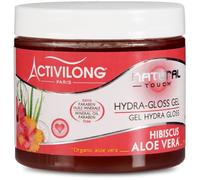 Activilong Natural Touch Gel Hydra Gloss Effet Mouillé Hibiscus Aloe Vera 200 ml