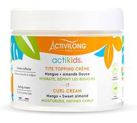 ACTIVILONG - Tite Topping Crème Actikids - Cheveux Bouclés À Crépus - Dès 3 ans - Amande Douce Et Mangue - 98% D'Ingrédients Naturels - Vegan - Parfum Hypoallergénique - Made In France - 300ml