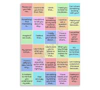 Activism Poster Make Difference Canvas Print Library Wall-Art | One voice can inspire change start conversation create ripple effect (Magnetic,08x12inch(20x30cm))