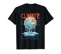 Activisme de l'ours Polaire de la Terre Fondue du Changement Climatique T-Shirt