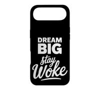 Activisme Politique Dream Big Stay Woke Coque pour iPhone Air
