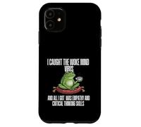 Activiste de Justice Sociale Woke Frog No Kings Coque pour iPhone 11