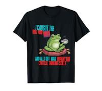 Activiste de Justice Sociale Woke Frog No Kings T-Shirt