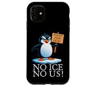 Activiste drôle du réchauffement climatique pingouin Coque pour iPhone 11
