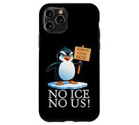Activiste drôle du réchauffement climatique pingouin Coque pour iPhone 11 Pro