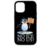 Activiste drôle du réchauffement climatique pingouin Coque pour iPhone 12/12 Pro