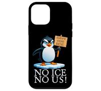 Activiste drôle du réchauffement climatique pingouin Coque pour iPhone 12 mini