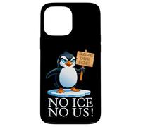 Activiste drôle du réchauffement climatique pingouin Coque pour iPhone 13 Pro Max
