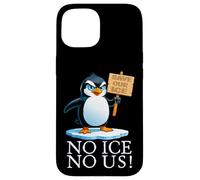 Activiste drôle du réchauffement climatique pingouin Coque pour iPhone 15