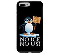 Activiste drôle du réchauffement climatique pingouin Coque pour iPhone 7 Plus/8 Plus