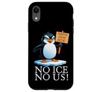 Activiste drôle du réchauffement climatique pingouin Coque pour iPhone XR