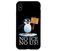 Activiste drôle du réchauffement climatique pingouin Coque pour iPhone XS Max