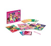 Activité créative - Maped Creativ - Foil'Art Barbie - 12 feuilles métallisées - 4 cartes - Dès 5 ans