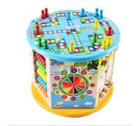 Activité Cube- Pour L'âge De 3 À 8 Ans Cadeaux Pour Enfants En Bas Âge,Eightsides-Labyrinthe de Perles Jouet Éducatif Cadeaux