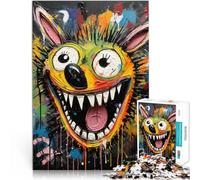 Activité familiale Graffitis Fous de Street Art Puzzles de 1000 pièces pour Adultes 38x52cm Convient aux Couples pour Les 14 Ans et Plus