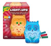 Activité lumineuse créative - CRAYOLA - Light-Ups Chouette - Recolorable - Effets lumineux