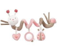 Fehn Spirale d´activities Abeille - Jouet pour poussette à toucher et à attraper - pour le lit, le parc, la coque et le siège auto - Jouet de motricité pour bébés et jeunes enfants à partir de 0+ mois