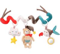 Activité Spirale Bruno-Jouet Pour Poussette À Toucher Et À Saisir-Pour Le Lit,Le Parc,La Coque Et Le Siège Auto-Jouet De Motricité Pour Bébés Et Jeunes Enfants À Partir De 0+ Mois