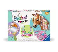 Ravensburger-Be Creative Cheval-kit Multi-activités Horses-10 créations-Activité détente et créative-Dès 7 ans-238751