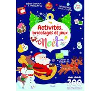 Collectif – Activités, bricolages et jeux de Noël – Cartonné