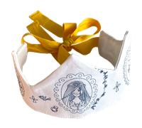 Activités - couronne en tissu à colorier