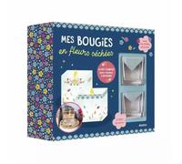 Activités créatives Mes bougies en fleurs séchées Auzou