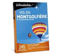 Activités dans les airs - WONDERBOX - Vol en montgolfière - 245 activités - 1-2 personnes - Coffret Aventure & Loisirs