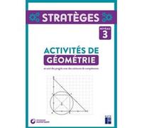 Activités De Géometrie Niveau 3 - Et Suivi Des Progrès Avec Des Ceintures De Compétences
