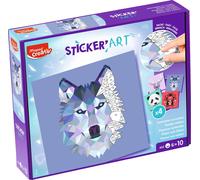 Maped Creativ – Sticker'Art Gommettes au numéro – +400 gommettes – Animaux origami dès 6 ans