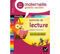 Activités de lecture Maternelle grande section 5-6 ans